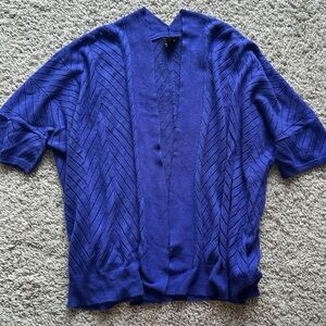 Worthington Vibrant Blue Knit Sweater